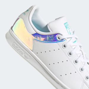 Giay Adidas Stan Smith J 'White Iridescent' H05849