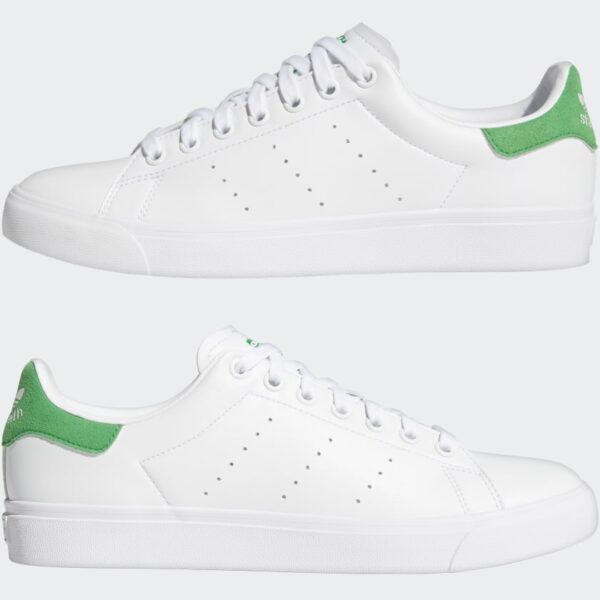 Giày Adidas Stan Smith Vulc 'White Green' FX8070 - Ảnh 4