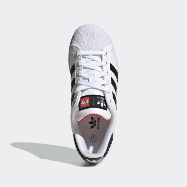 Giày Adidas Superstar X Lego® 'White' GV8885 - Ảnh 2