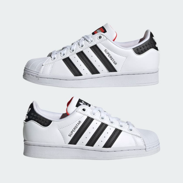 Giày Adidas Superstar X Lego® 'White' GV8885 - Ảnh 3