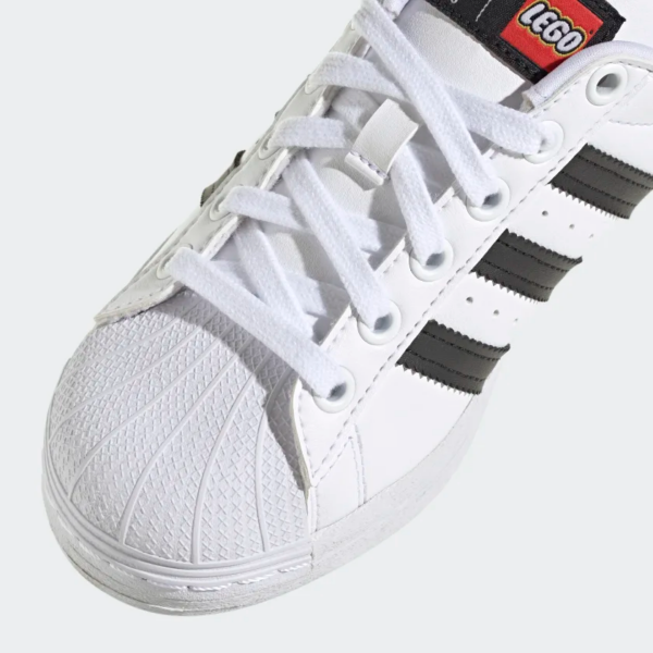 Giày Adidas Superstar X Lego® 'White' GV8885 - Ảnh 4