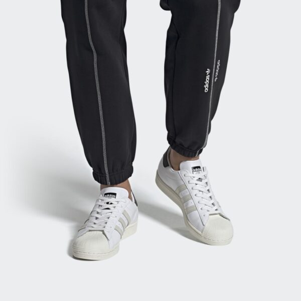 Giày Adidas Superstar 'Size Tag Cloud White' FV2808 - Ảnh 2