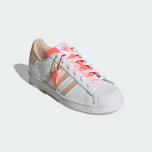 Alternative view of Giày Adidas Superstar 'White Pink' GW05703