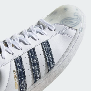 Alternative view of Giày Adidas Superstar 'White Navy' GX3655
