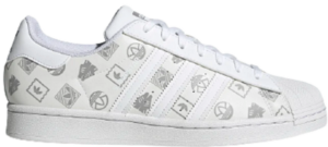 Giay Adidas Superstar 'White Logo Print' GX8413