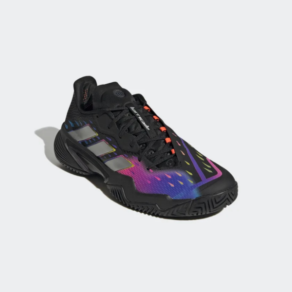 Giay Tennis Adidas Baricade 'Black Silver Red' GY1445