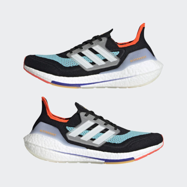 Giày Adidas UltraBoost 21 'Black Pulse Aqua' S23867 - Ảnh 4