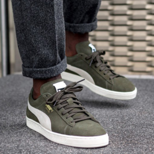 Alternative view of Giày Puma Suede Classic Olive 365347-14