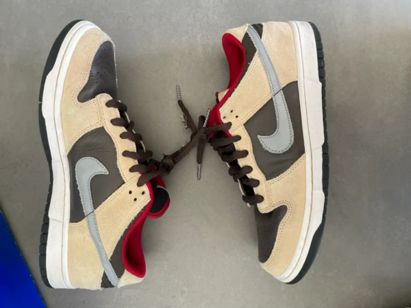 Giày Nike Dunk SB Low 'Dark Chocolate Linen' 313170-203 - Ảnh 4