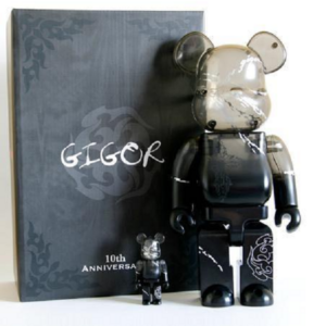 Alternative view of Mô Hình Bearbrick Gigor 100% & 400%