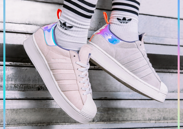 Giày Adidas Girls Are Awesome x Wmns Superstar Bold 'Icey Pink' FW8084 - Ảnh 3