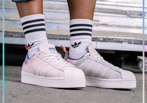 Giày Adidas Girls Are Awesome x Wmns Superstar Bold 'Icey Pink' FW8084 - Ảnh 2