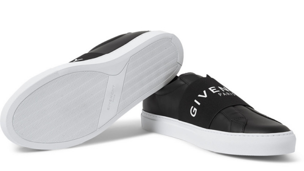 Giày Givenchy Black Urban Street Leather Strap Men's Sneakers BH0002H0FU-004 - Ảnh 4