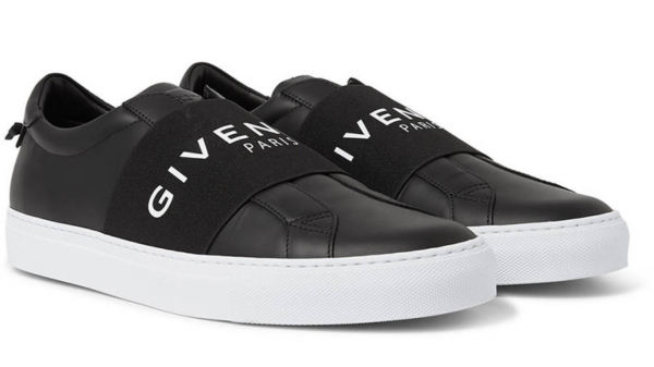 Giày Givenchy Black Urban Street Leather Strap Men's Sneakers BH0002H0FU-004 - Ảnh 3