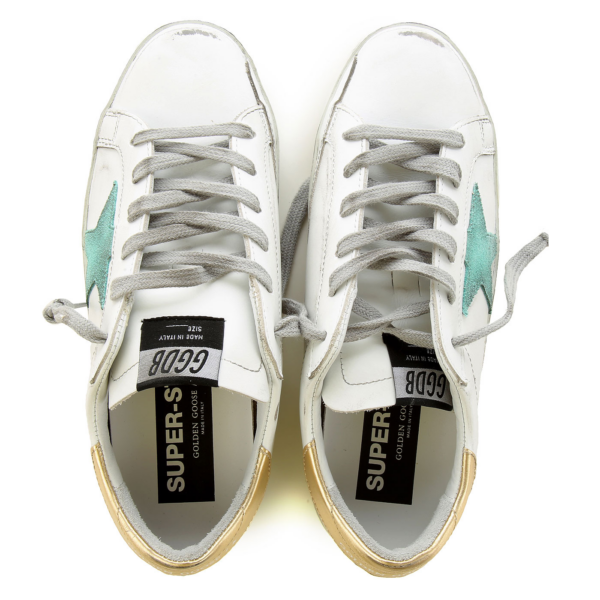Giày Golden Goose Superstar 'Green Gold' GWF00101-F000212-10243 - Ảnh 5