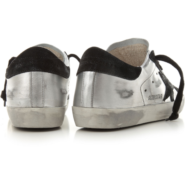 Giày Golden Goose Superstar Low Top 'Silver' GWF00101-F000312-60246 - Ảnh 5
