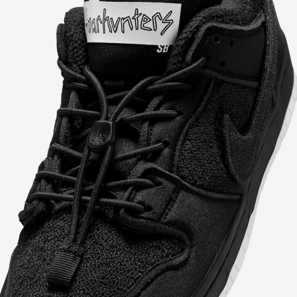 Giày Nike SB Dunk Low x Gnarhunters 'Black' DH7756-010 - Ảnh 4