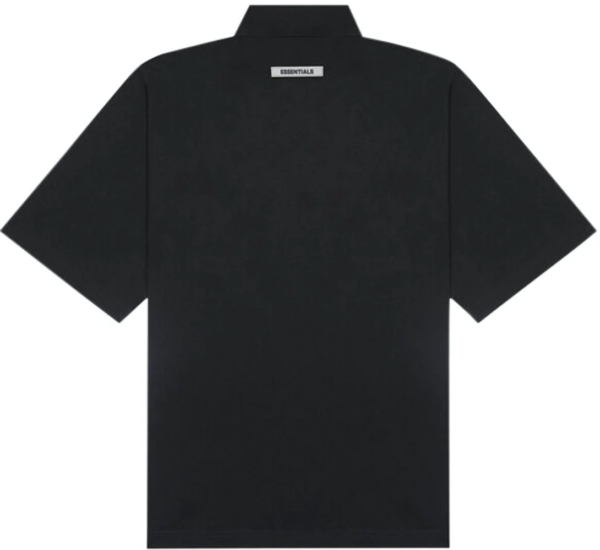 Fear Of God Essentinals Short Sleeve Boxy Polo Dark Slate ESSSBPDS - Ảnh 3