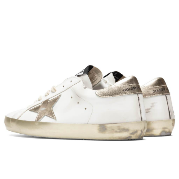 Giày Golden Goose Sneakers Superstar 'White Gold' GMF00101-F000316-10272 - Ảnh 5