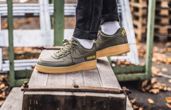 Giày Nike Gore-Tex x Air Force 1 Low 'Medium Olive' CK2630-200 - Ảnh 2