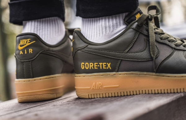 Giày Nike Gore-Tex x Air Force 1 Low 'Medium Olive' CK2630-200 - Ảnh 4