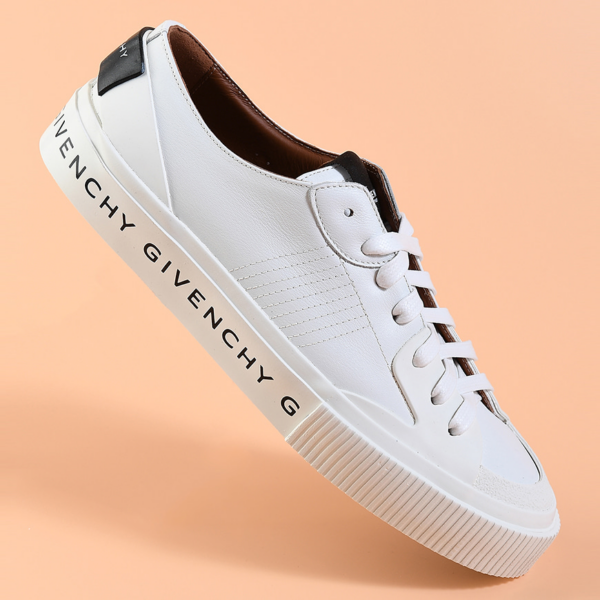 Giày Givenchy Spring Summer 2020 Logo Lettering Leather BE000TE0GA-100 - Ảnh 3