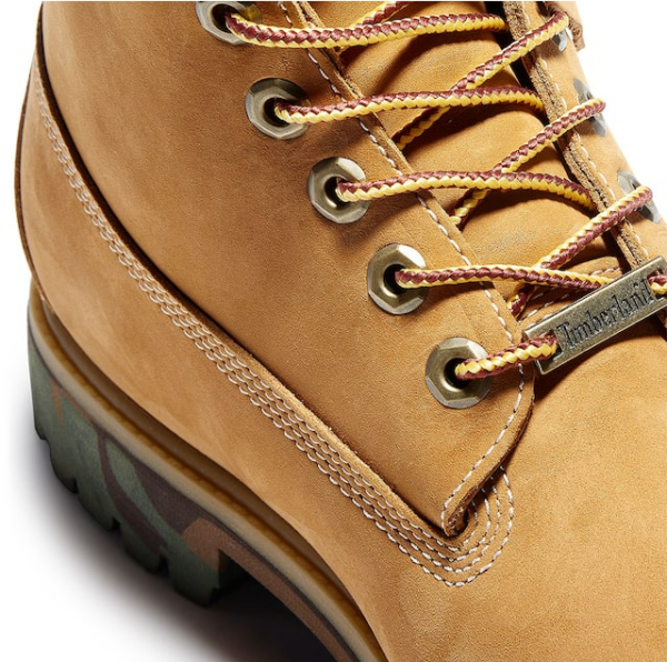 Giày Timberland Mens 6 inch Camo Pattern Mix Boots Whit Brown TB06717B2311 - Ảnh 3