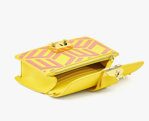 Túi MCM Gretl Crossbody in Cubic Logo Leather MWRCSWO03Y3001 - Ảnh 3