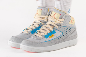 Giay Nike Air Jordan 2 x Union Retro SP 'Grey Fog' DN3802-001
