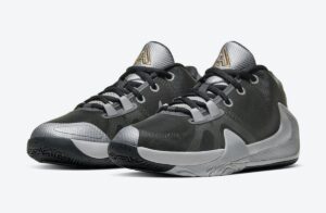 Alternative view of Giày Nike Zoom Freak 1 GS 'Smoke Grey' BQ5633-050
