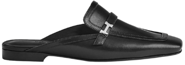 Giay Hermes Square Toe Casual Street Style 'Black' H231054Z-02390