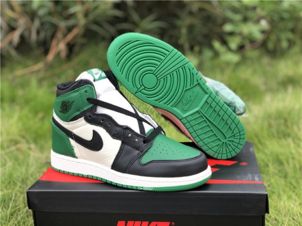 Giày Nike Air Jordan 1 Retro High OG GS 'Pine Green' 575441-302 - Ảnh 7