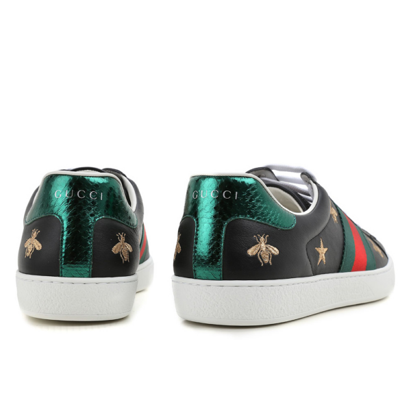 Giày Gucci Ace Embroidered 'Bees and Stars' 386750-A38F0-1079 - Ảnh 6