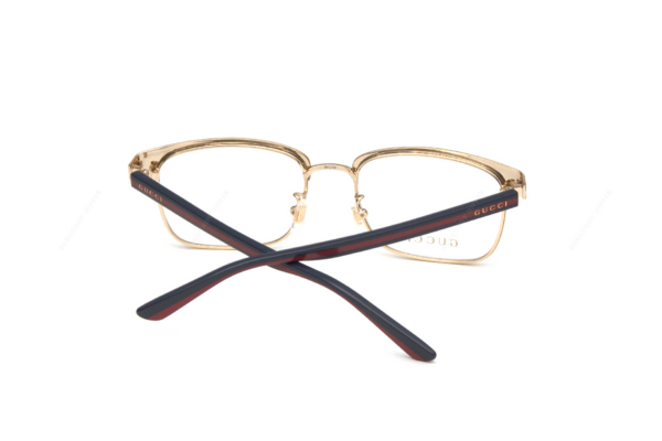 Kính Gucci Black Gold Blue Frame GG0934OA-002 - Ảnh 4