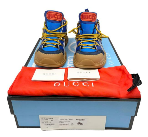Giày Gucci Flashtrek 'Blue Gum' 543149-9PYN0-4362 - Ảnh 4