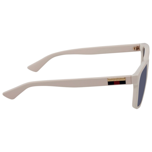 Kính Gucci Blue Rectangular 'White' GG0746S-004-57 - Ảnh 3