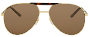 Kính Gucci Aviator 'Brown' GG0242S-002-59