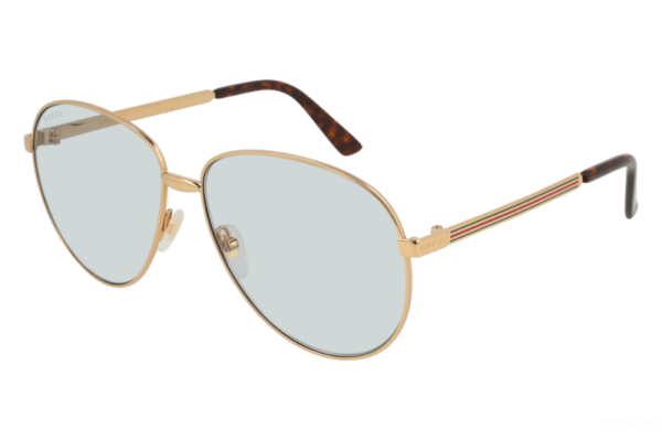 Kính Gucci Light Blue Grey Pilot GG0138S-004 - Ảnh 3