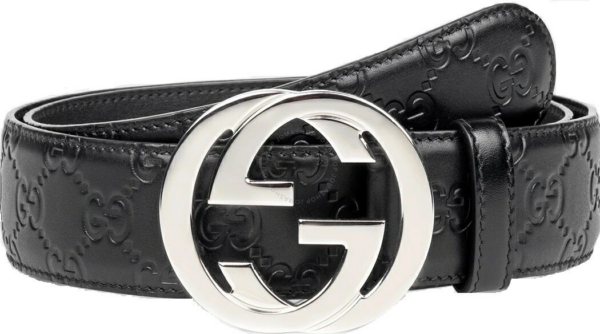 Thắt Lưng Gucci Interlock BLACK Atney 411924-CWC1N-1000