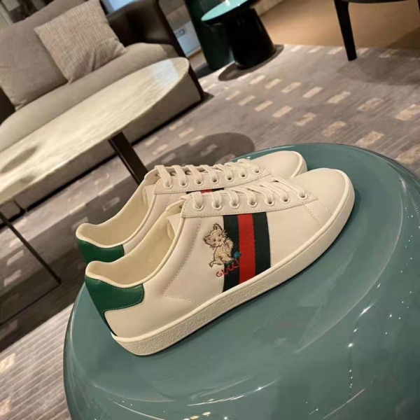 Giày Gucci Wmns Ace 'Kitten'  630616 1XG60 9114 - Ảnh 4