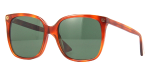Alternative view of Kính Gucci Brown Acetate GG0022S002