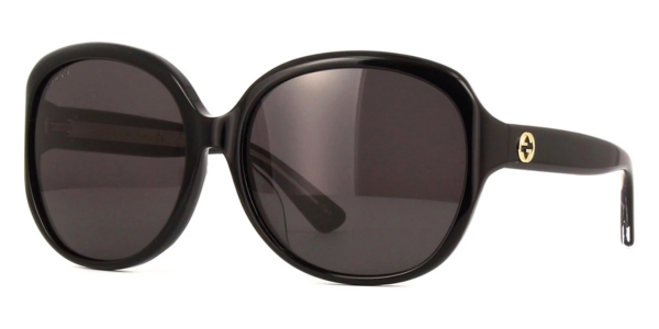 Kính Gucci Black Round GG0080SK-001 - Ảnh 3
