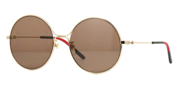 Kính Gucci Gold Round GG0395S-002 - Ảnh 3