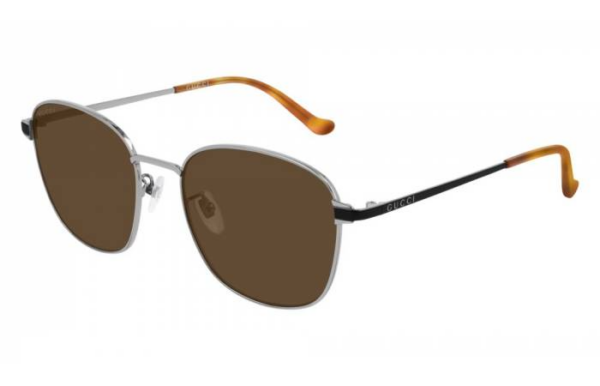 Kính Gucci Brown Aviator 'Ruthenium' GG0575SK-003-56 - Ảnh 2