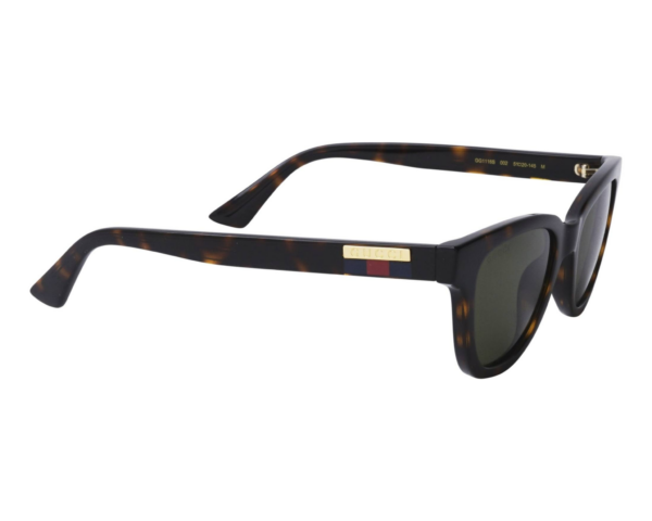 Kính Gucci Square Men's Sunglasses 'Green' GG1116S-002-51 - Ảnh 2