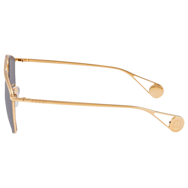 Kính Gucci Green Geometric 'Gold' GG0437SA-002-60 - Ảnh 2