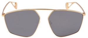 Kính Gucci Green Geometric 'Gold' GG0437SA-002-60