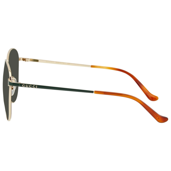 Kính Gucci Green Aviator 'Gold' GG0573SK-003-60 - Ảnh 3