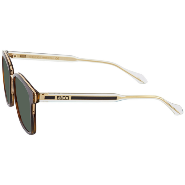 Kính Gucci Green Square 'Tortoise' GG0563SK-002-55 - Ảnh 3