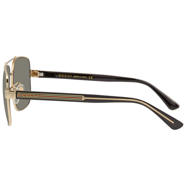 Kính Gucci Grey Aviator 'Gold' GG0529S-001-60 - Ảnh 3